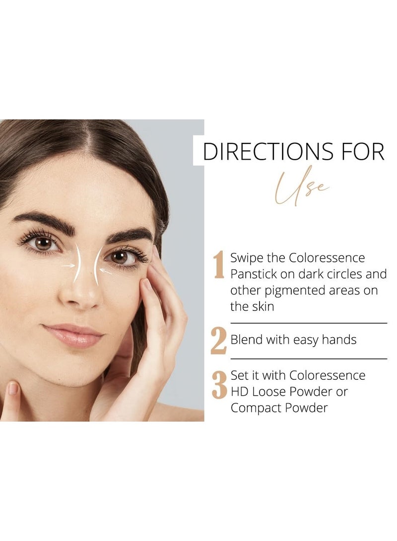Coloressence Matte Multipurpose HD Foundation Stick for Face Makeup Women Full Coverage SPF-15, Natural Brown, 14gm | Long Lasting | Lightweight | Waterproof | Oil Free - Image 4